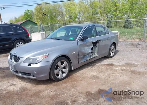 2006 BMW 530I z USA, uszkodzony, nr VIN WBANE73586CM34856